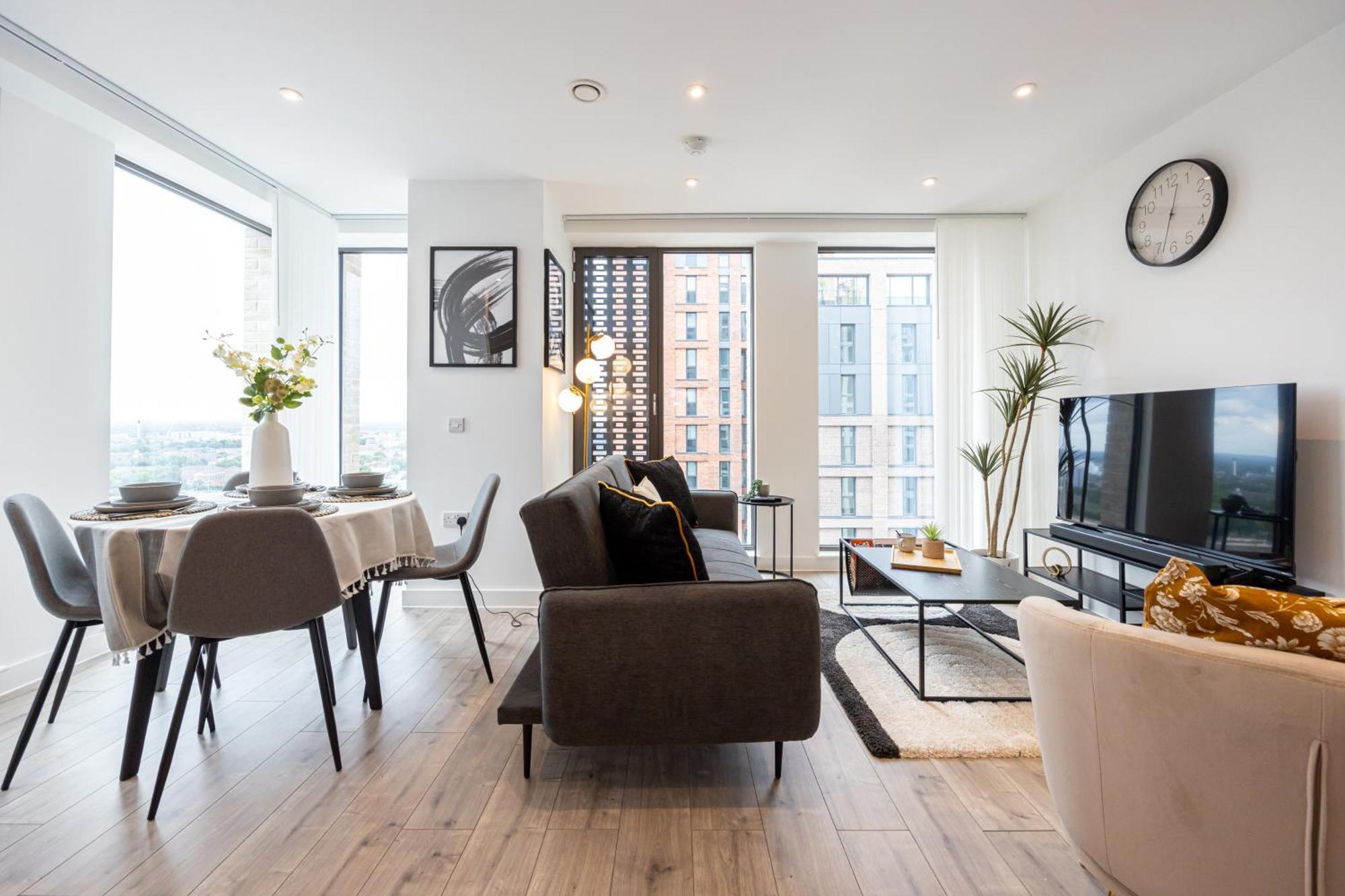 Apartament Royal Ebony By Asquare Lettings Manchester Zewnętrze zdjęcie