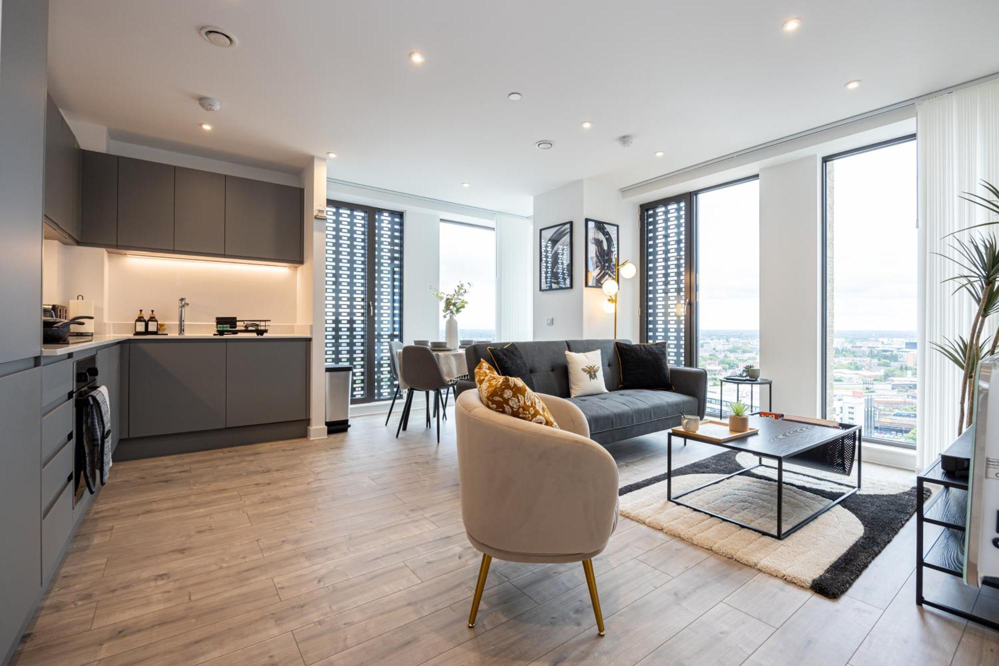 Apartament Royal Ebony By Asquare Lettings Manchester Zewnętrze zdjęcie